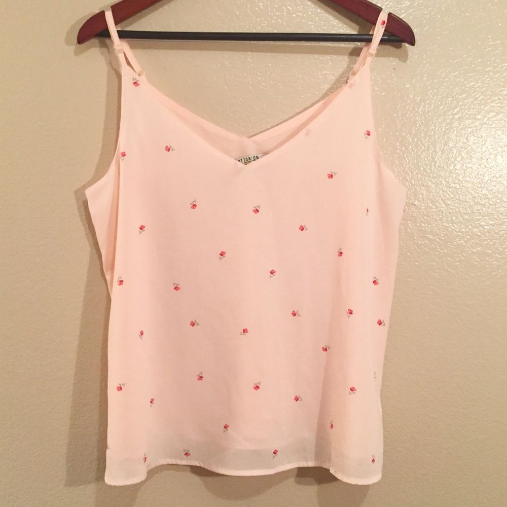 Cotton On Pink Floral Tank Top